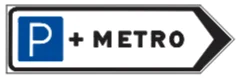 KAVŞAK İÇİ YÖN LEVHASI (METRO)