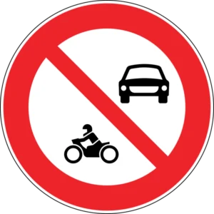 Motorlu Taşıt Giremez
