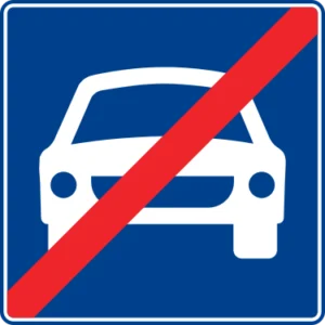 MOTORLU TAŞIT YOLU SONU